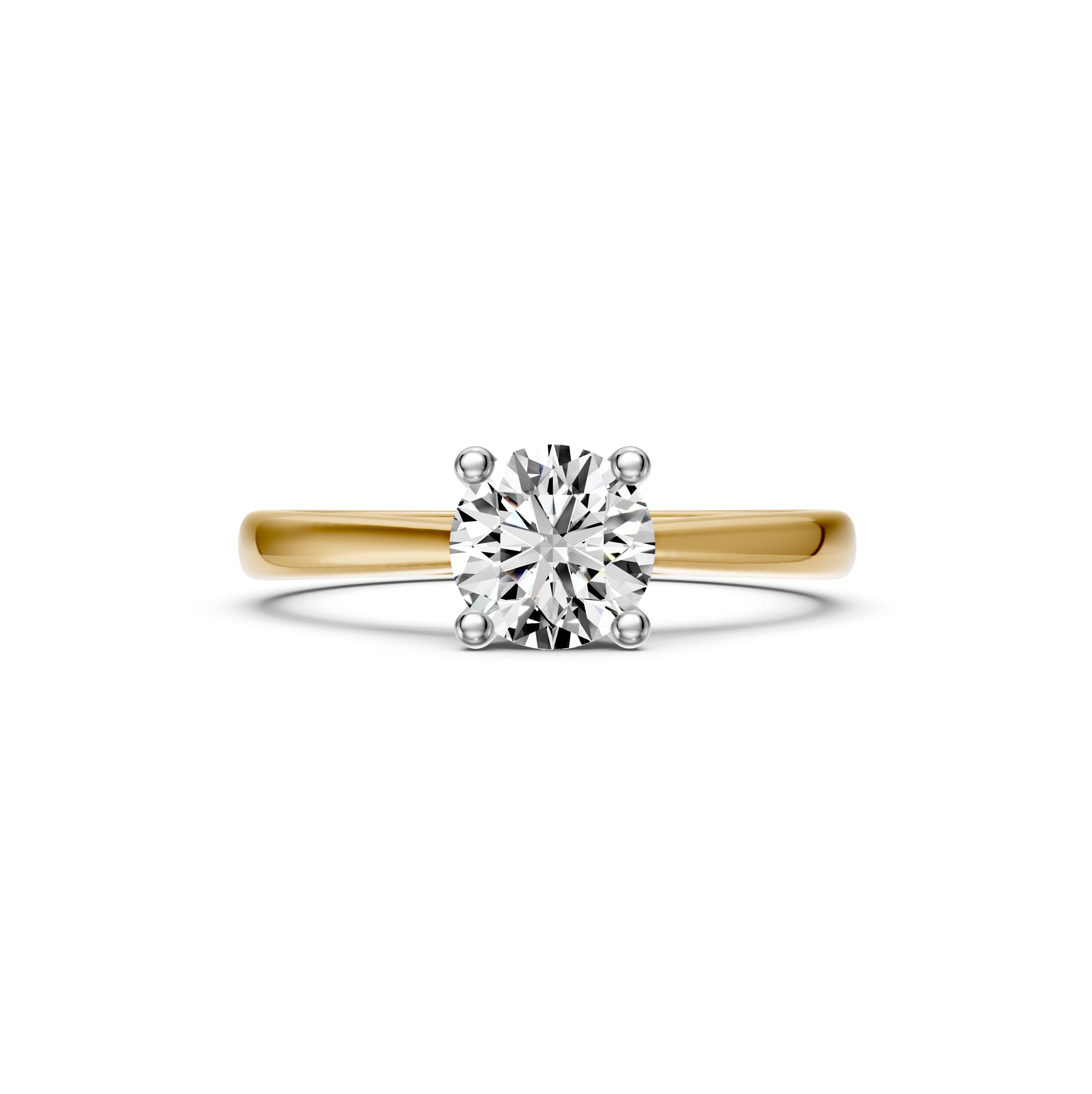 Diamond Ring in Yellow Gold