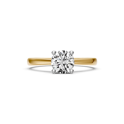 Diamond Ring in Yellow Gold