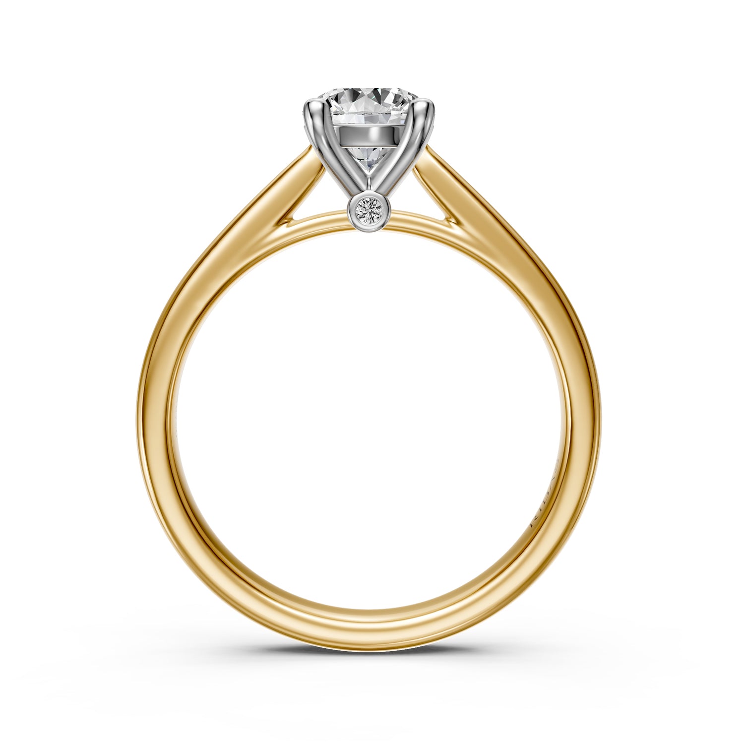 Diamond Ring in Yellow Gold