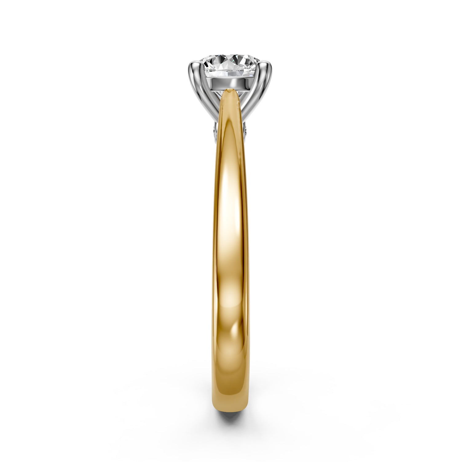 Diamond Ring in Yellow Gold