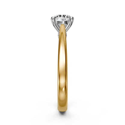 Diamond Ring in Yellow Gold