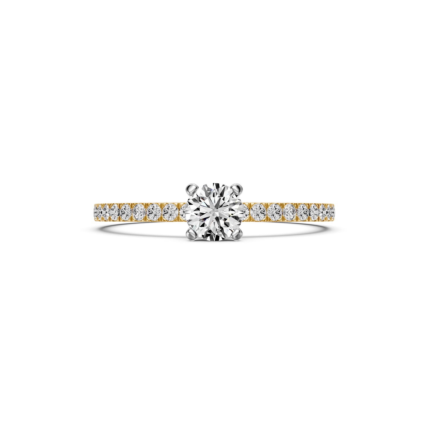 Diamond Ring in Yellow Gold
