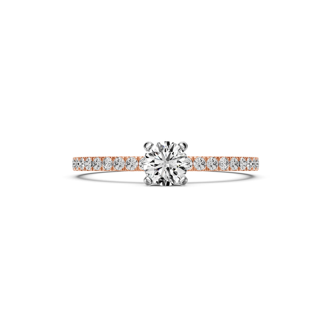 Diamond Ring in Rose Gold