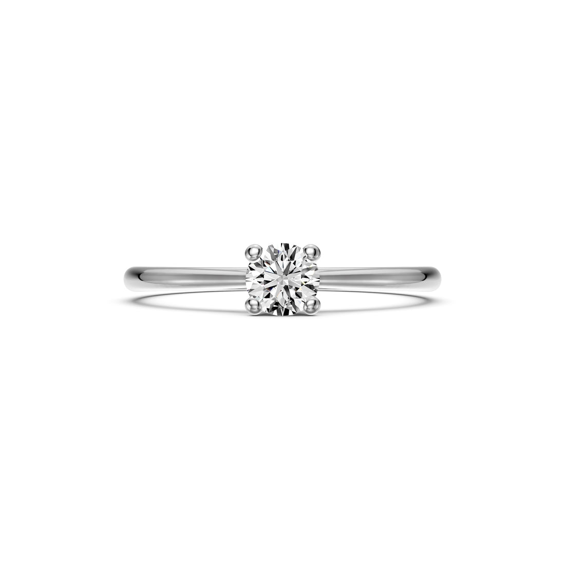Diamond Ring in White Gold