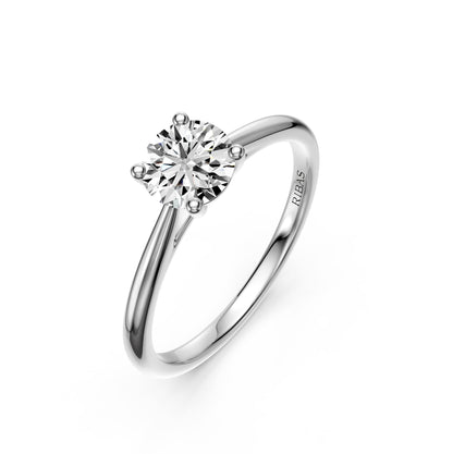 Diamond Ring in White Gold
