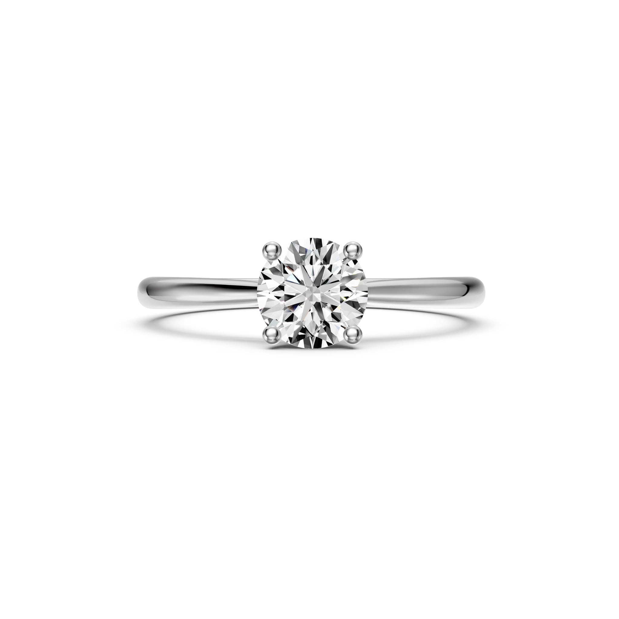 Diamond Ring in White Gold