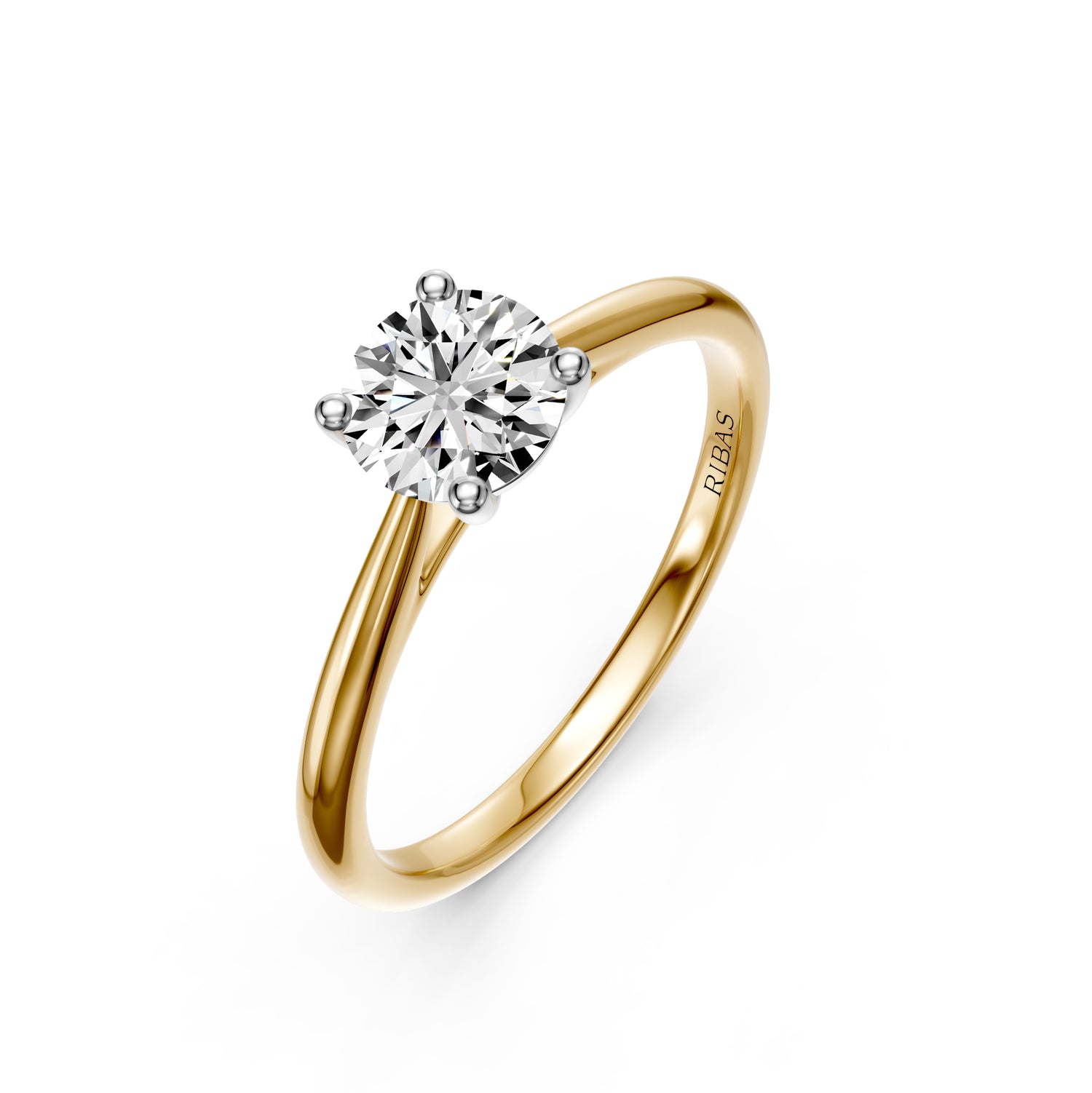 Diamond Ring in Yellow Gold