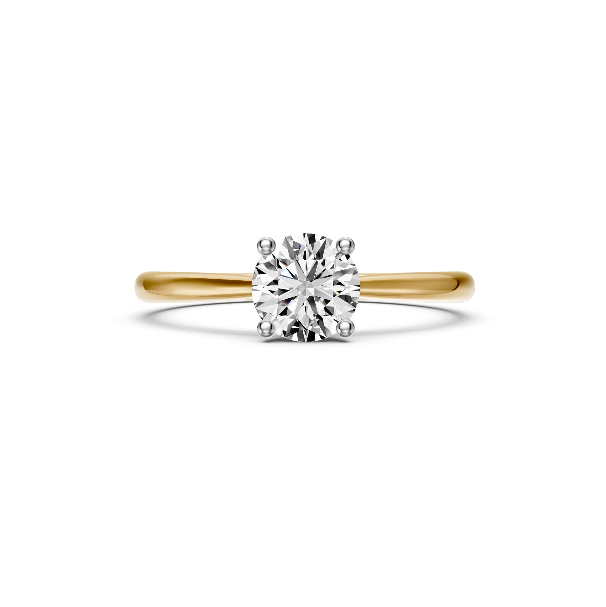 Diamond Ring in Yellow Gold