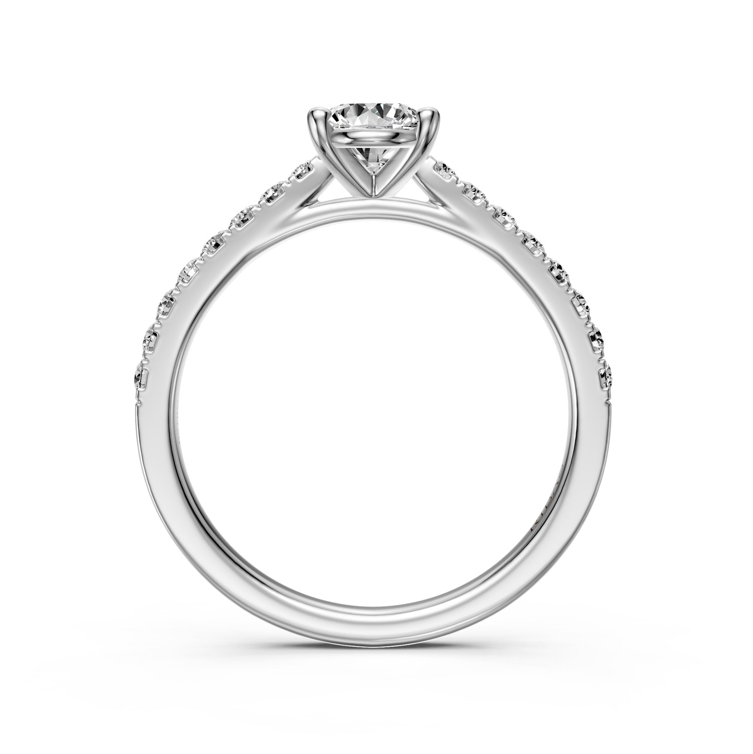 Diamond Ring in White Gold