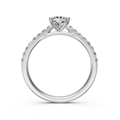 Diamond Ring in White Gold