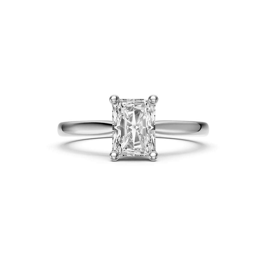 Diamond Ring in White Gold