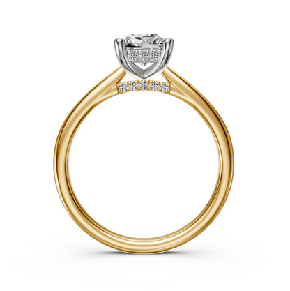 Diamond Ring in Yellow Gold