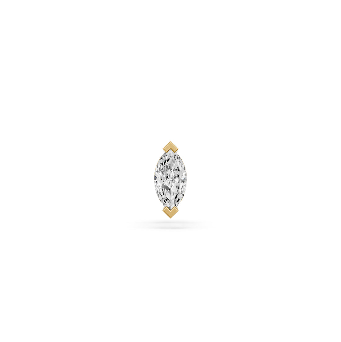 Diamond Piercing in Yellow Gold