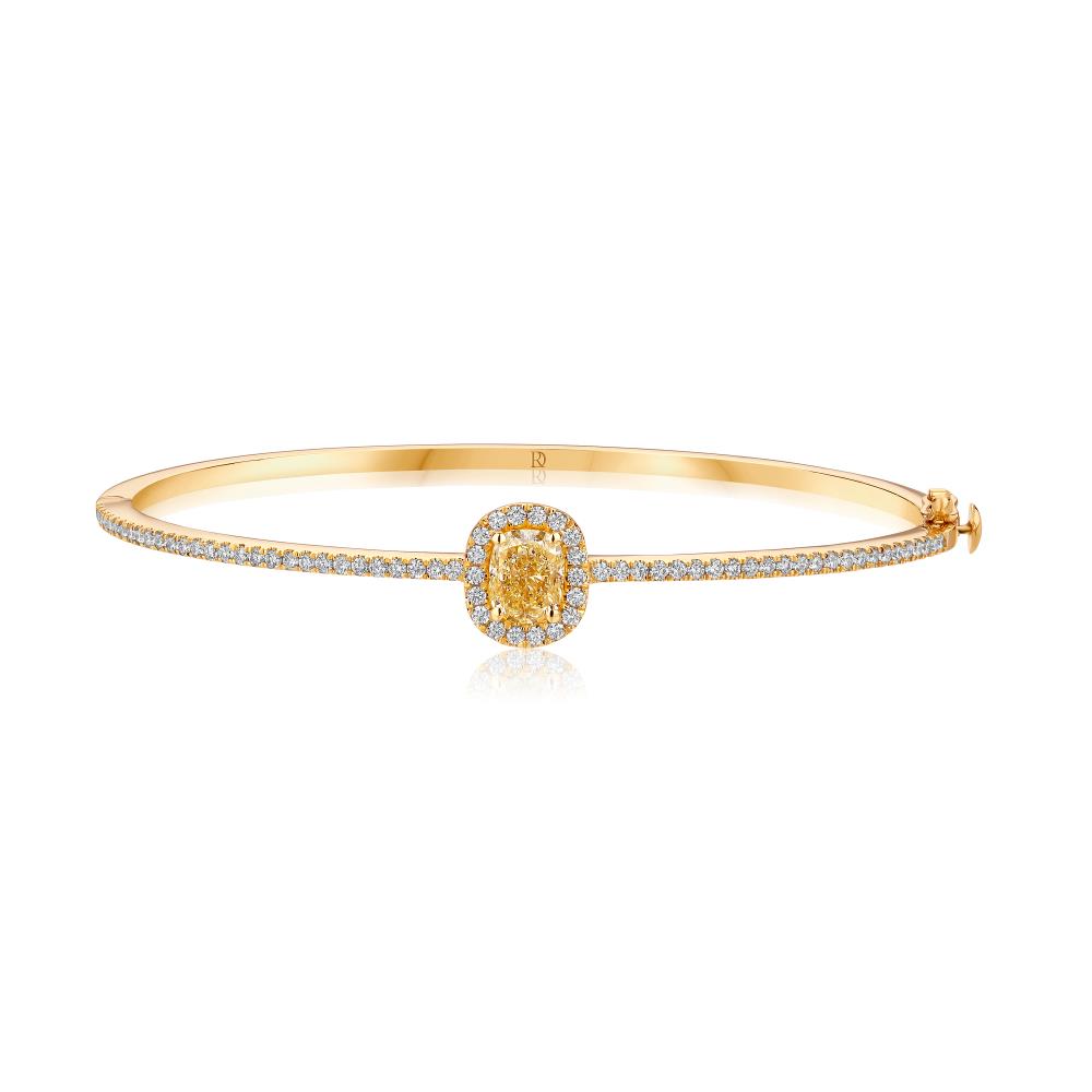 Diamonds Bracelet in Yellow Gold