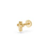 Star Piercing in Yellow Gold