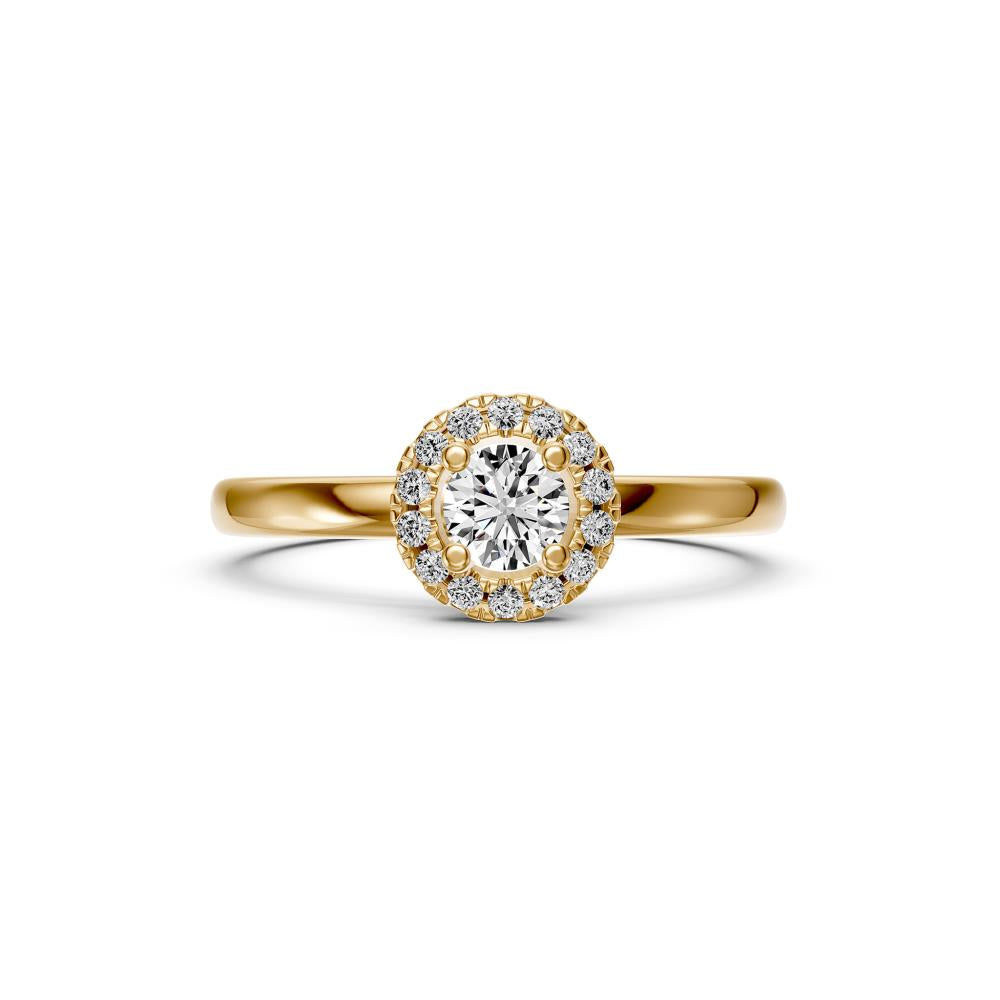 Diamond Ring in Yellow Gold