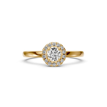 Diamond Ring in Yellow Gold