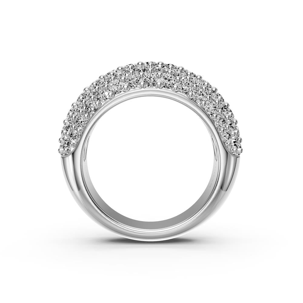 Diamond Ring in White Gold - Grand