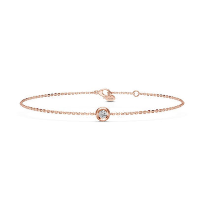 Diamond Bracelet in Rose Gold