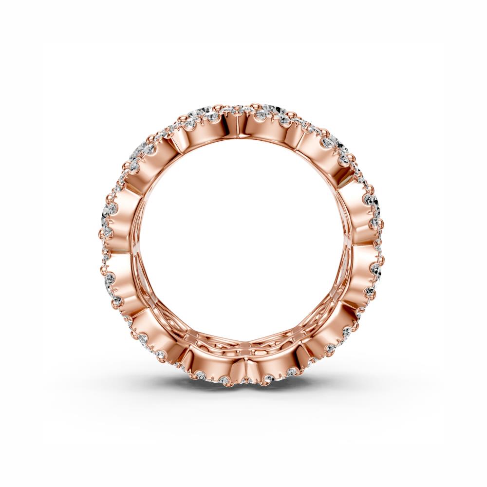 Diamond Ring in Rose Gold - Grand