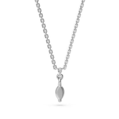 Diamond Necklace in White Gold