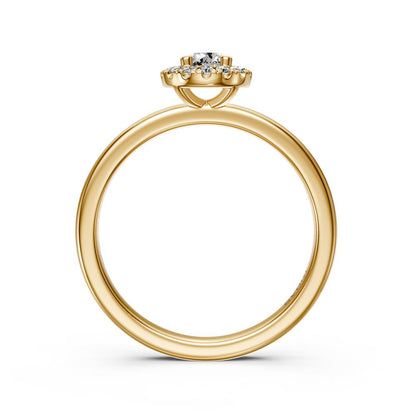Diamond Ring in Yellow Gold