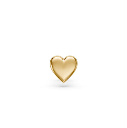 Heart Piercing in Yellow Gold