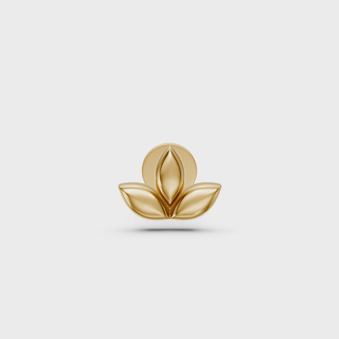 Piercing in Yellow Gold
